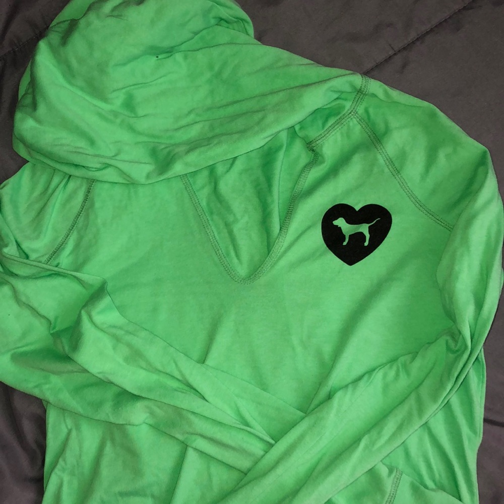 VS pink lightweight hoodie